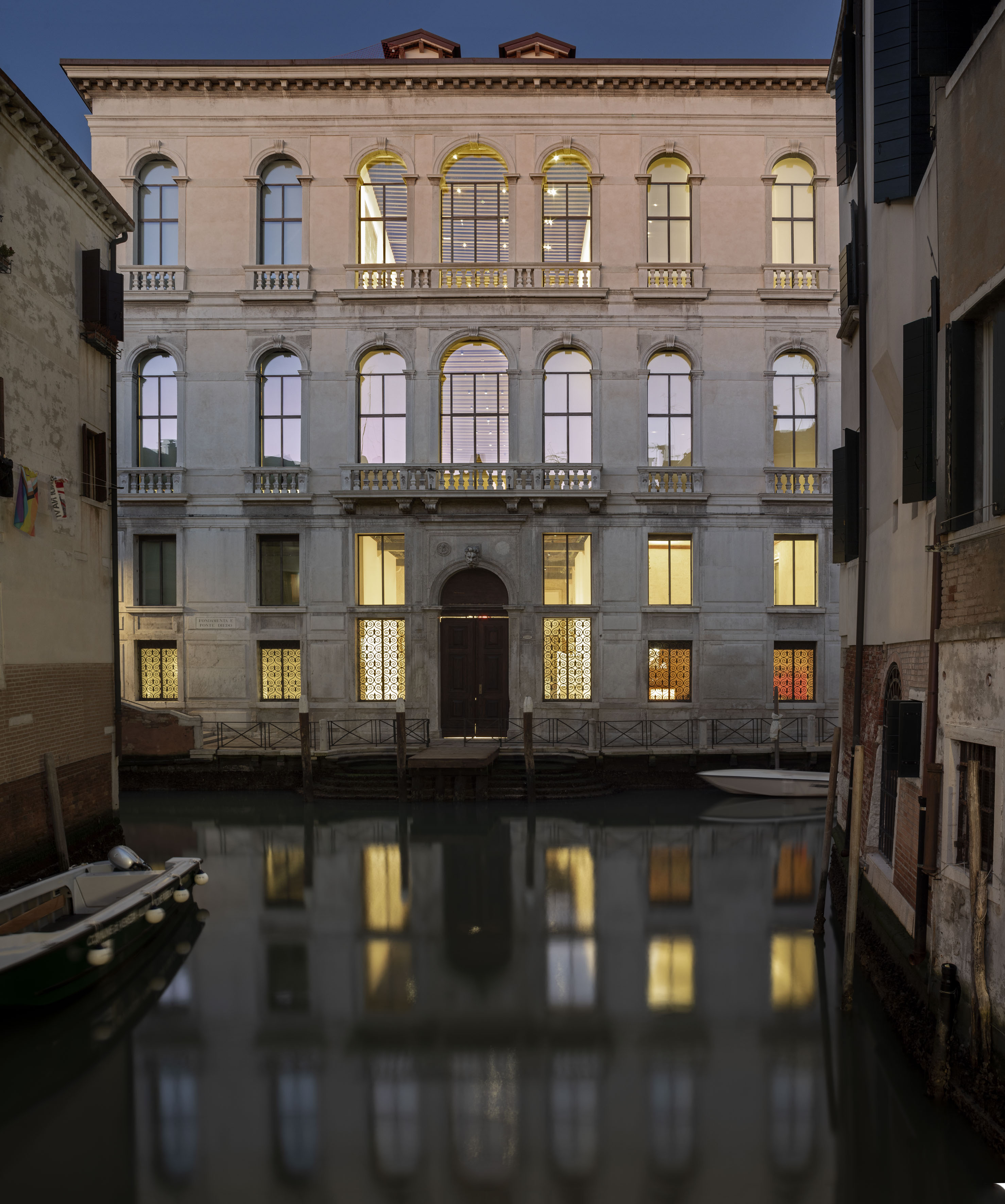 Facciata di Palazzo Diedo dopo il restauro